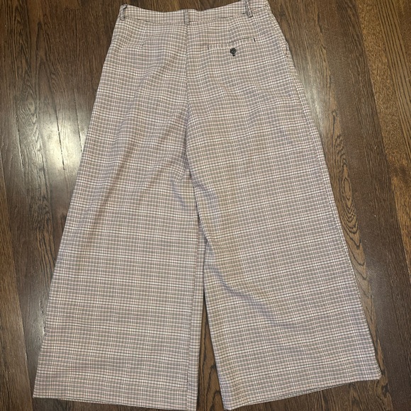 Maeve Plaid Wide Leg Pants - Picture 7 of 9